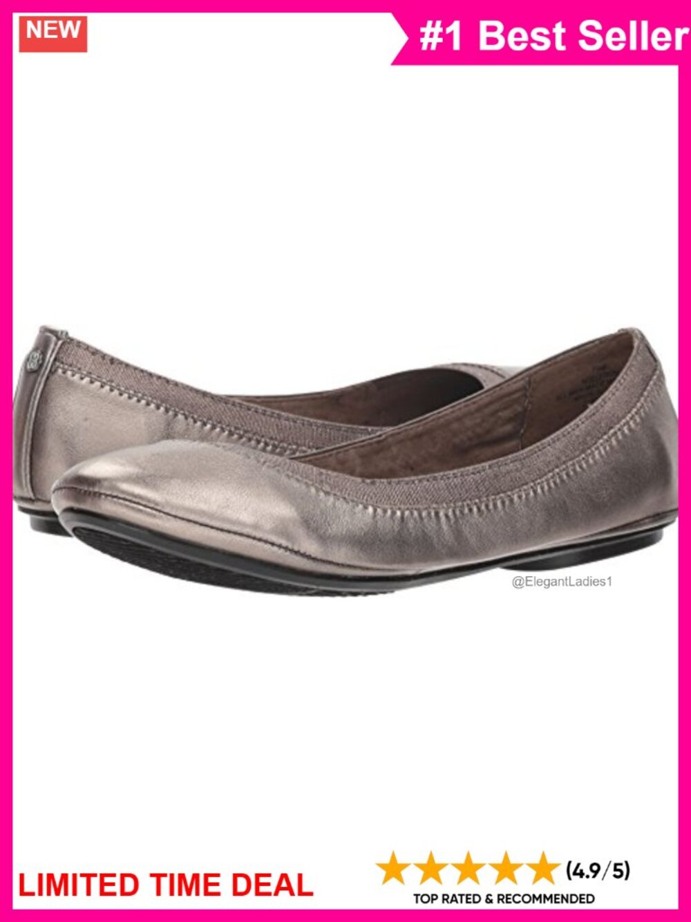 Mary Jane Ballet Flats Round Toe Slip-On Casual Shoes